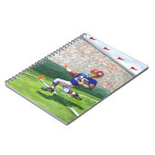 Het kruisen van de Goal Lijn voor een Aanraking Notitieboek (Linkerzijde)