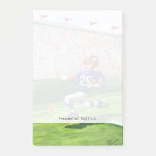 Het kruisen van de Goal Lijn voor een Aanraking Post-it® Notes