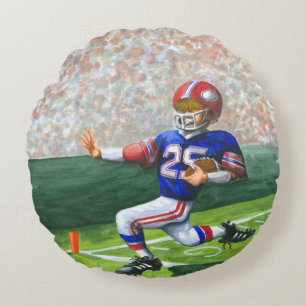 Het kruisen van de Goal Lijn voor een Aanraking Rond Kussen