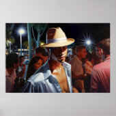 Het kruisen van de plaats van het hotel poster (Voorkant)