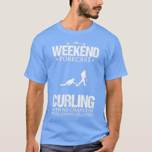 Het krullen van het koken het grappige ontwerp voo t-shirt