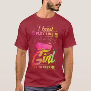 Het krullen van vrouwen Het IJzeren team van de Gi T-shirt