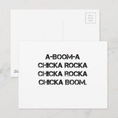 Het KUIKEN van de BOOM een Lied van het Kampvuur Briefkaart (Voorkant / Achterkant)