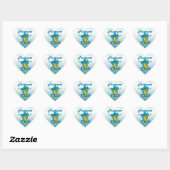 Het Kuiken van de trompet #7 Hart Sticker (Vel)