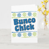 het Kuiken van jaren '70Bunco Kaart (Gele Bloem)