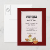 Het Kuiken van Pasen met Bouzouki Feestdagenkaart (Voorkant / Achterkant)