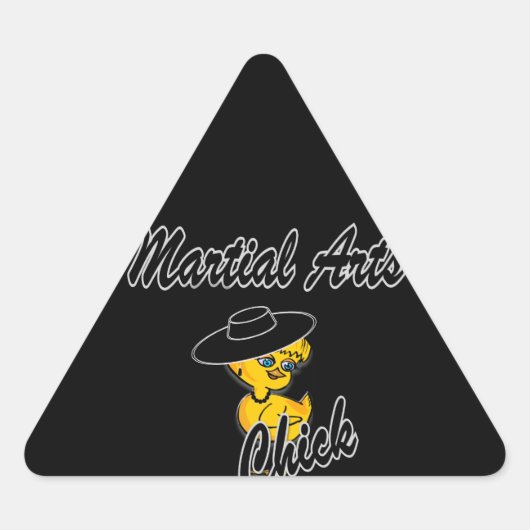 Het Kuiken van vechtsporten #4 Sticker (Voorkant)