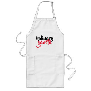 het kulinary de zomerbbq van de gangsta grappige lang schort