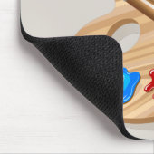 Het kunstenaarspalet muismat (Hoek)