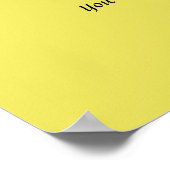 Het Kunstgedicht van de muur om Zelf-Worth aan te  Poster (Hoek)