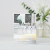 Het Kunstinstituut Briefkaart (Staand voorkant)