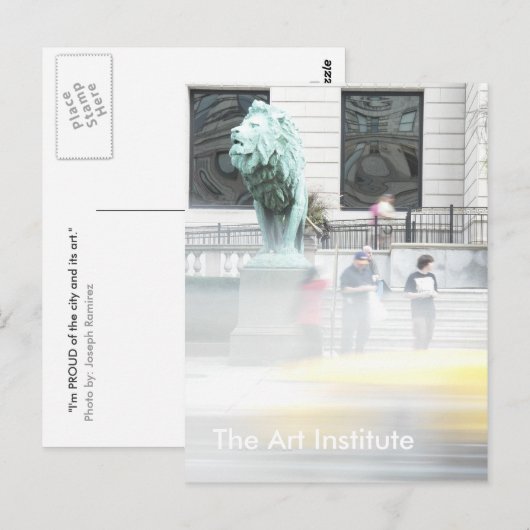Het Kunstinstituut Briefkaart (Voorkant / Achterkant)