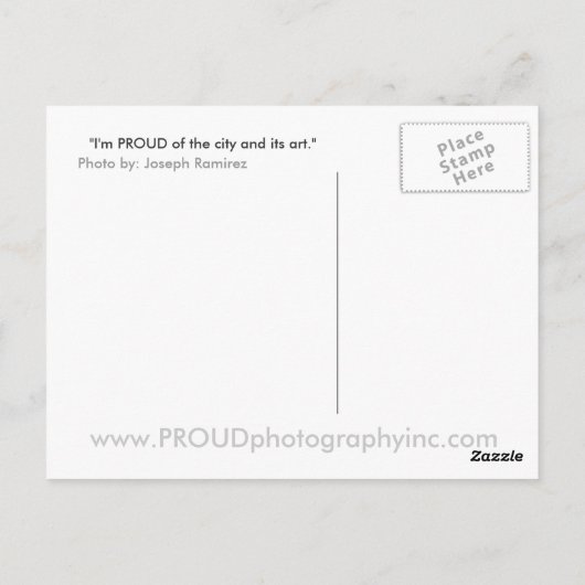 Het Kunstinstituut Briefkaart (Achterkant)