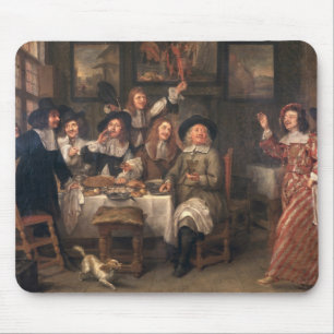 Het kunstmengeld muismat