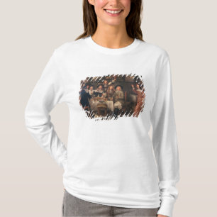 Het kunstmengeld t-shirt