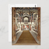Het Kunstmuseum, de trap, Wenen, Austro- Briefkaart (Voorkant / Achterkant)