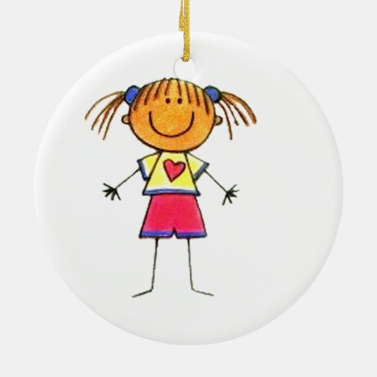 Het Kunstwerk Ornament van uw kind (Achterkant)