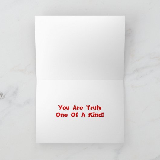 Het Kunstwerk van de verjaardag Kaart (Binnen)