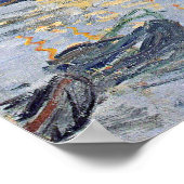 Het kunstwerk van Monet, Seine bij Rouen, Poster (Hoek)