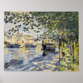 Het kunstwerk van Monet, Seine bij Rouen, Poster (Voorkant)