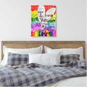 Het kunstwerk van uw kind afgedrukt op verpakt can canvas afdruk (Insitu (Slaapkamer))