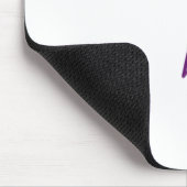 Het kunstwerk van uw kind op een mousepad muismat (Hoek)