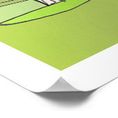 Het kunstwerk van uw kind op een Poster (Hoek)