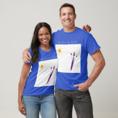 Het kunstwerk van uw kind op een T-shirt (Unisex)