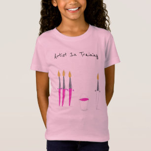 Het kunstwerk van uw kind op een T-shirt