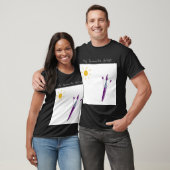 Het kunstwerk van uw kind op een T-shirt (Unisex)