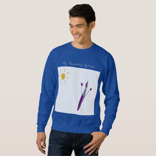 Het kunstwerk van uw kind trui (Voorkant volledig)