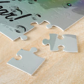 Het kurk wordt gevuld - nieuwjaarsbubbels legpuzzel (Zijkant)