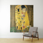 Het kus schilderen - Gustav Klimt Wandkleed<br><div class="desc">Dit is een  schilderij met de titel "The Kiss" van Gustav Klimt.</div>