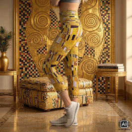 Het kusschema van Gustav Klimt, Art Nouveau