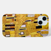 Het kusschema van Gustav Klimt, Art Nouveau Case-Mate iPhone Case (Achterkant (horizontaal))