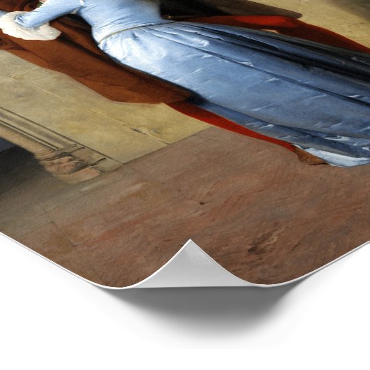 Het kusschilderij van Francesco Hayez Poster (Hoek)