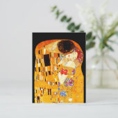 Het kusschilderij van Gustav Klimt Briefkaart (Staand voorkant)