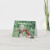 Het kussen het Gelukkige Jubileum van Kardinalen Kaart (Voorkant)