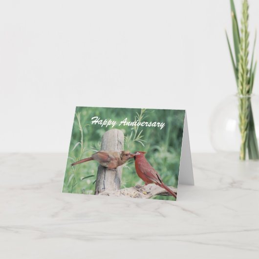 Het kussen het Gelukkige Jubileum van Kardinalen Kaart (Voorkant)