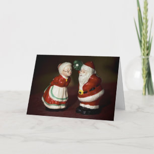 Het kussen Kerstman Feestdagen Kaart
