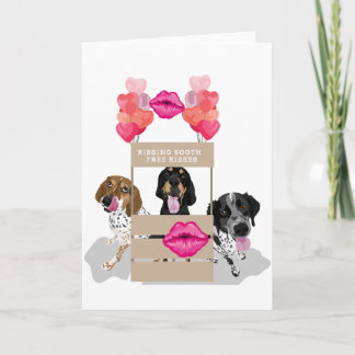 Het Kussen van Coonhound Cabine Kaart