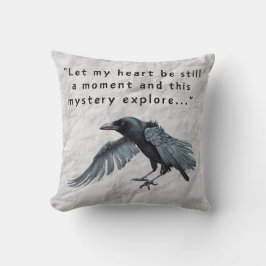 Het kussen van de schrijver van mysterie en melanc