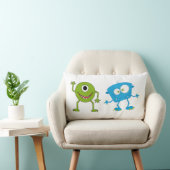 Het Kussen van het timmerhout - Twee Blauwe & (Stoel)