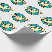 HET KUSTDOG VAN DE FUNNY MATTE WRAPPING PAPIER (Hoek)