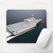 Het kustgevechtsschip Independence 3 Muismat (Met muis)