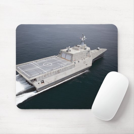 Het kustgevechtsschip Independence 3 Muismat (Met muis)