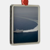 Het kustgevechtsschip Independence 4 Metalen Ornament (Rechts)