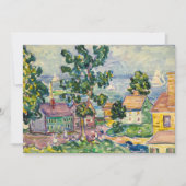 Het kustplaatsje New England | Maurice Prendergast (Voorkant)