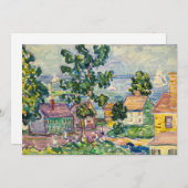 Het kustplaatsje New England | Maurice Prendergast (Voorkant / Achterkant)