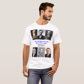 Het kwaad dat mannen doen t-shirt (Voorkant volledig)